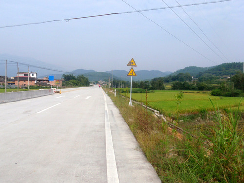 The road ahead.
